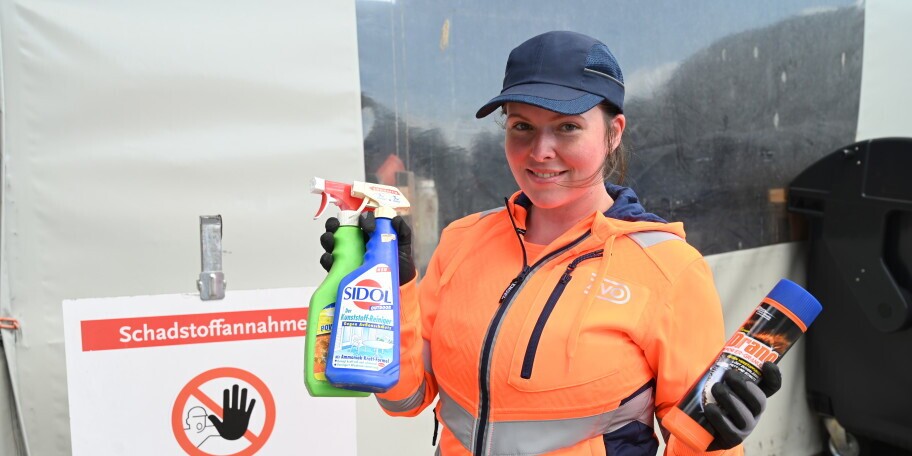 Mitarbeiter:in  in Springerfunktion für Recyclinghof & Schadstoffannahme, 1. Bild